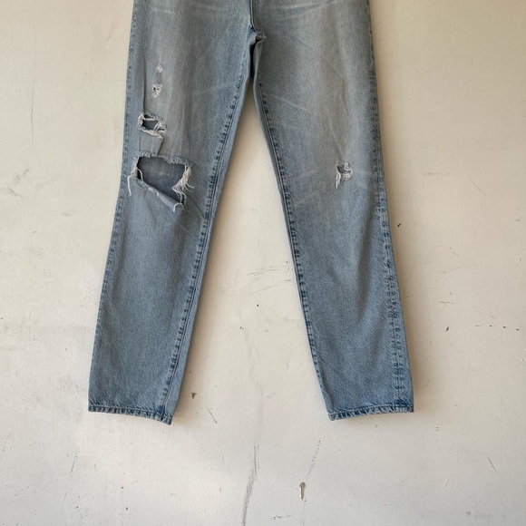 Adriano Goldschmied AG Jeans Denim Vintage Straight Leg Blue Jeans Size 27R - Picture 4 of 6
